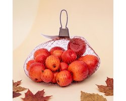 Appel Malus - 20 stuks - 3 maten - Kunststof - Rood - Oranje — cadeau in Wonen & Interieur