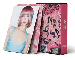 KPOP 55pcs/box KATSEYE WILD Photocard Pink Box [Fotokaarten] — cadeau in Games, Films & Muziek