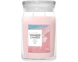 Yankee Candle - Pink Sands Large Jar Geurkaars - 90 branduren - twee lonten — cadeau in Cadeau-ideeën