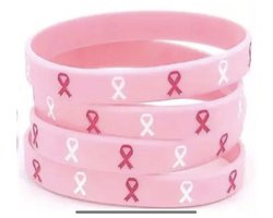 Akyol - armband voor pink ribbon -roze armband - pink ribbon - cadeau - borstkankerdag - wereldkankerdag - pink - roze maand — cadeau in Sieraden