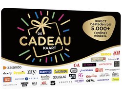 DE Cadeaukaart - Cadeaubon voor man of vrouw — cadeau in Cadeaubonnen