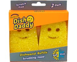 Scrub Daddy Dish Daddy Afwasborstel Navulling - 2 stuks — cadeau in Cadeau-ideeën