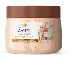 Dove Body Scrub - Brown Sugar & Coconut Butter - Moisturize, Exfoliate and Nourish - 444ml — cadeau in Verzorging