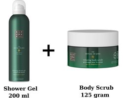 Rituals - Jing - Duo Set - Shower Gel 200 ml + Body Scrub 125 gram — cadeau in Verzorging