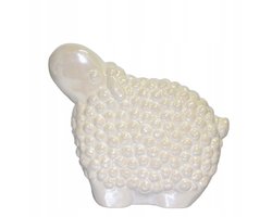 Grote Parelachtige Schaap Decoratie - Keramiek — cadeau in Wonen & Interieur
