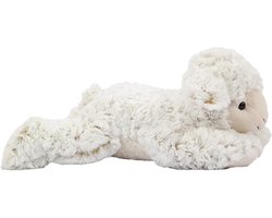 Pia Toys Knuffeldier Schaap/lammetje - zachte pluche stof - premium kwaliteit knuffels - wit - 37 cm - Schapen - liggend — cadeau in Spellen & Speelgoed