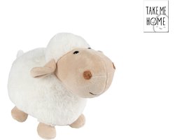 Take Me Home pluche schaap knuffel 27cm wit speelgoed. — cadeau in Spellen & Speelgoed