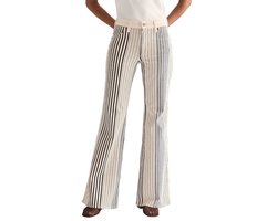 Wrangler 112378292 Flare Fit Spijkerbroek Beige 27 / 32 Vrouw — cadeau in Cadeau-ideeën