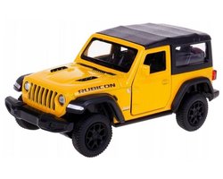 RMZ Jeep Wrangler Rubicon 2021 Soft Top Geel - Schaal 1:32 — cadeau in Spellen & Speelgoed