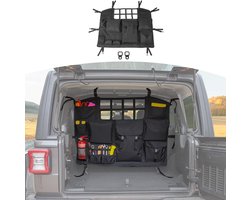 RT-TCZ voor Wrangler JK JL Trunk Opbergtas Organizer met Multi-Pockets Tool Kits Cargo Bag voor Jeep Wrangler JK JKU - ShopVlot — cadeau in Cadeau-ideeën