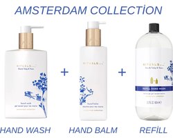 Rituals - Amsterdam Collection - Hand Wash 300 ml + Hand Balm 175 ml + Refill Hand Wash 600 ml - Handzeep - Handbalsem - Navulling Handzeep — cadeau in Verzorging