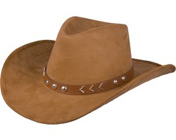 Boland - Hoed cowboy Nebraska - 58 - Volwassenen - Unisex - Cowboy - Indiaan — cadeau in Spellen & Speelgoed