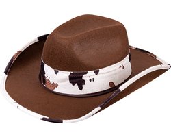 Boland - Hoed cowboy Texas bull Bruin - 58 - Volwassenen - Unisex - Cowboy - Indiaan — cadeau in Spellen & Speelgoed
