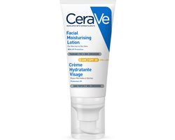 CeraVe Hydraterende Gezichtscrème SPF30 - voor Normale tot Droge Huid - met 3 Essentiële Ceramiden - 52ml — cadeau in Verzorging