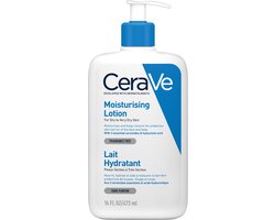 CeraVe Hydraterende melk - voor de droge tot zeer droge huid - met 3 essentiële ceramiden en hyaluronzuur - 473ml — cadeau in Verzorging