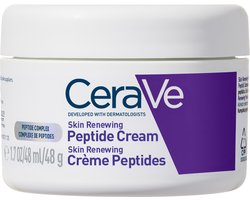 CeraVe Skin Renewing Peptide Crème - Geschikt voor een gevoelige huid - Met Peptide Complex en Ceramiden - 48g — cadeau in Verzorging