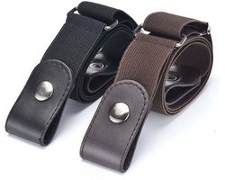 4 stuks - Elastische Damesriem - Vrouwen Riem - Riem - belt - onzichtbare riemen - gesploos - Broekriem - geen uitstulpingen — cadeau in Cadeau-ideeën