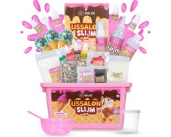 Bolke slijm -Slijm Maken IJssalon Thema - Maak je Eigen IJsjes Slijm - Slime - speelslijm - glitterslijm - het grote speelgoedboek 2026 — cadeau in Spellen & Speelgoed
