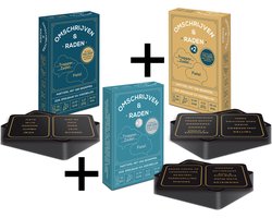 COMBI-DEAL: Omschrijven & Raden #1 + #2 + #3 - Kaartspel - 30 Seconden tijdlimiet per 5 begrippen / totaal 3240 begrippen - pocketformaat raadspel / partyspel - 4-12 spelers (grote groepen) — cadeau in Spellen & Speelgoed