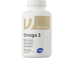 OstroVit Omega 3 gemakkelijk door te slikken 90 capsules — cadeau in Cadeau-ideeën