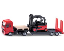 Siku 1763, MAN Vrachtwagen met Linde Vorkheftruck, schaal 1:87, metaal/kunststof — cadeau in Spellen & Speelgoed