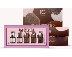 Pink Gellac Gellak - Uncovered8 Set Collection Box - Gellak Set van 5 x 15 ml Nude Kleuren Gellak - Gel Nagellak- Gel Lak — cadeau in Verzorging