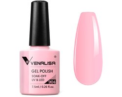 Venalisa UV Gellak Roze - 7.5 ml - Pastel Roze Gellak - Gellak Licht Roze - Gellak Pastel - Gellac Roze - Gellak Roze Nude - Gellak Pastel Kleuren - Gellak Pink - Gellak French Pink - Gellak Kleuren - Gellak Nagellak — cadeau in Verzorging