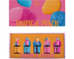 Pink Gellac Tropical Punch Set Collection Box - Gellak Set van 5 x 15 ml Kleuren Gellak - Gel Nagellak - Gel Lak — cadeau in Verzorging