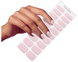 Pink Gellac UV Nagelstickers - Gellak Stickers 0007 Flirty Pink - Nail Art Gel Stickers voor Nagels - 20 stuks in 10 maten — cadeau in Cadeau-ideeën