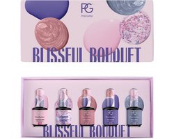 Pink Gellac Blissful Bouquet Set Collection Box - Gellak Set van 5 x 15 ml Kleuren Gellak - Gel Nagellak - Gel Lak — cadeau in Verzorging