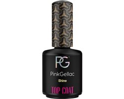 Pink Gellac Shine Top Coat Gellak 15ml - Topcoat Nagellak voor Gel Nagels - Gellak Topcoat — cadeau in Cadeau-ideeën