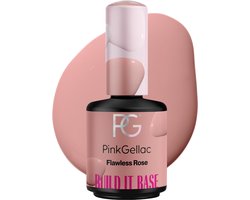 Pink Gellac Builder Gel - Build it Base Flawless Rose - Roze Gellak - Pink GellacÂ´s Versie van Builder in a Bottle - 15 ml — cadeau in Verzorging