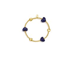 Mylou - Hartjes Armband - Stainless Steel - Jewellery by Mae — cadeau in Sieraden