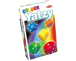 Tactic Colour Yatzy – Dobbelspel – Kleurrijk Familiespel – Met Regenbooginlay en QR Uitleg – Vanaf 6 Jaar – 2 of Meer Spelers — cadeau in Spellen & Speelgoed