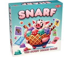 Tactic Snarf - Bordspel - Strategisch Kaartspel - Familiespel - Vul de Snoepwinkels en Stuur het Varken - Actiekaarten, Tactiek en Verrassende Wendingen - 2 tot 4 Spelers - Vanaf 6 Jaar — cadeau in Spellen & Speelgoed