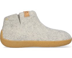 Rabara Maha Unisex Pantoffels Wolvilt Beige — cadeau in Mode & Accessoires