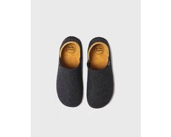 Heren pantoffel met gesloten neus van gerecycled vilt | NEPAL-FR — cadeau in Mode & Accessoires