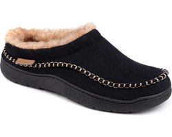 Pantoffels Heren - Sloffen - Mocassins - Zwart - Anti-slip - Maat 46/47 - Comfeet — cadeau in Mode & Accessoires
