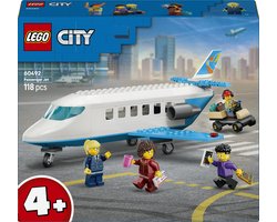 LEGO City Passagierstoestel Vliegtuig Speelgoed voor Kinderen Vanaf 4 Jaar 60492 — cadeau in Spellen & Speelgoed