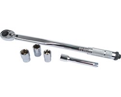 Brüder Mannesmann - Momentsleutel 40-210 - Nm 1/2" - 5-delig | Handgereedschap — cadeau in Cadeau-ideeën