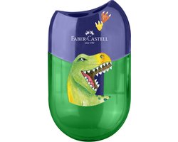 Faber-Castell puntenslijper - 2-gaats - Dino - FC-183552 — cadeau in Hobby
