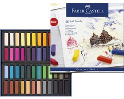 Faber-Castell pastelkrijt - halve lengte - 48 stuks - FC-128248 — cadeau in Hobby