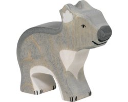 HOLZTIGER Wildernis - Koala - 7X2X7Cm - Houten Figuur - Handgemaakt — cadeau in Spellen & Speelgoed