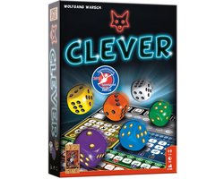 999 Games - Clever - Dobbelspel - Creëer kettingreacties door de juiste keuzes te maken - Gezelschapsspel - Familiespel - Strategiespel - Klein cadeautje — cadeau in Spellen & Speelgoed