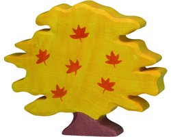 HOLZTIGER Bos - Esdoorn - 17X2X14Cm - Houten Figuur - Handgemaakt — cadeau in Spellen & Speelgoed