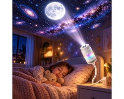 Galaxy Projector - Premium 24-in-1 Projectorlamp - Sterren projector - Sterrenprojector Planetarium - Sterrenhemel - Nachtlampje - Sterrenhemel Projector - Sterrenlamp - Galaxy Lamp - Dimbaar - Vele kleuren - USB Nachtlampje - Mobstore — cadeau in Wonen & Interieur