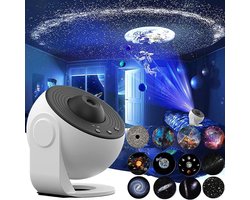 Galaxy Projector - Premium 13-in-1 Projectorlamp - Sterren projector - Sterrenprojector Planetarium - Sterrenhemel - Nachtlampje - Sterrenhemel Projector - Sterrenlamp - Galaxy Lamp - Heelal - Universum - Mobstore — cadeau in Wonen & Interieur