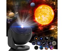 Galaxy Projector - Premium 13-in-1 Projectorlamp - Sterren projector - Sterrenprojector Planetarium - Sterrenhemel - Nachtlampje - Sterrenhemel Projector - Sterrenlamp - Galaxy Lamp - Heelal - Universum - Mobstore — cadeau in Wonen & Interieur