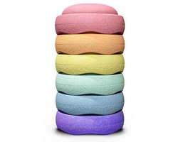 Stapelstein | ORIGINAL | Rainbow Pastel | 6 — cadeau in Spellen & Speelgoed