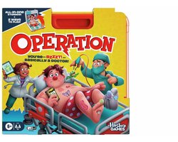 Hasbro Operation spel - Elektronisch bordspel voor kinderen (Engelstalig). — cadeau in Spellen & Speelgoed